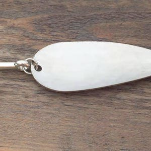 Fishing Lure or Keychain with your date, 1 year anniversary gift for him, one year anniversary, 1st, hooked since 2023 image 2