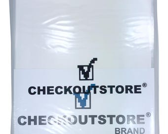 CheckOutStore Crystal Clear Current Age Thick Comic Book Bags /w Backing Boards