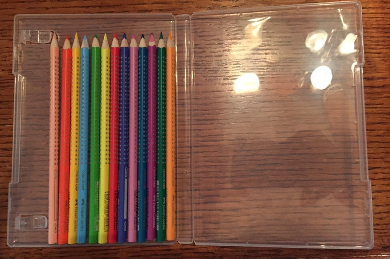 Clear Storage Cases 14mm for Rubber Stamps no Hub Etsy