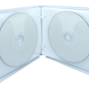 Clear 24 Discs VCD PP Poly Binder Sleeve Cases