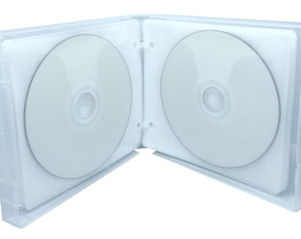 Clear 24 Discs VCD PP Poly Binder Sleeve Cases