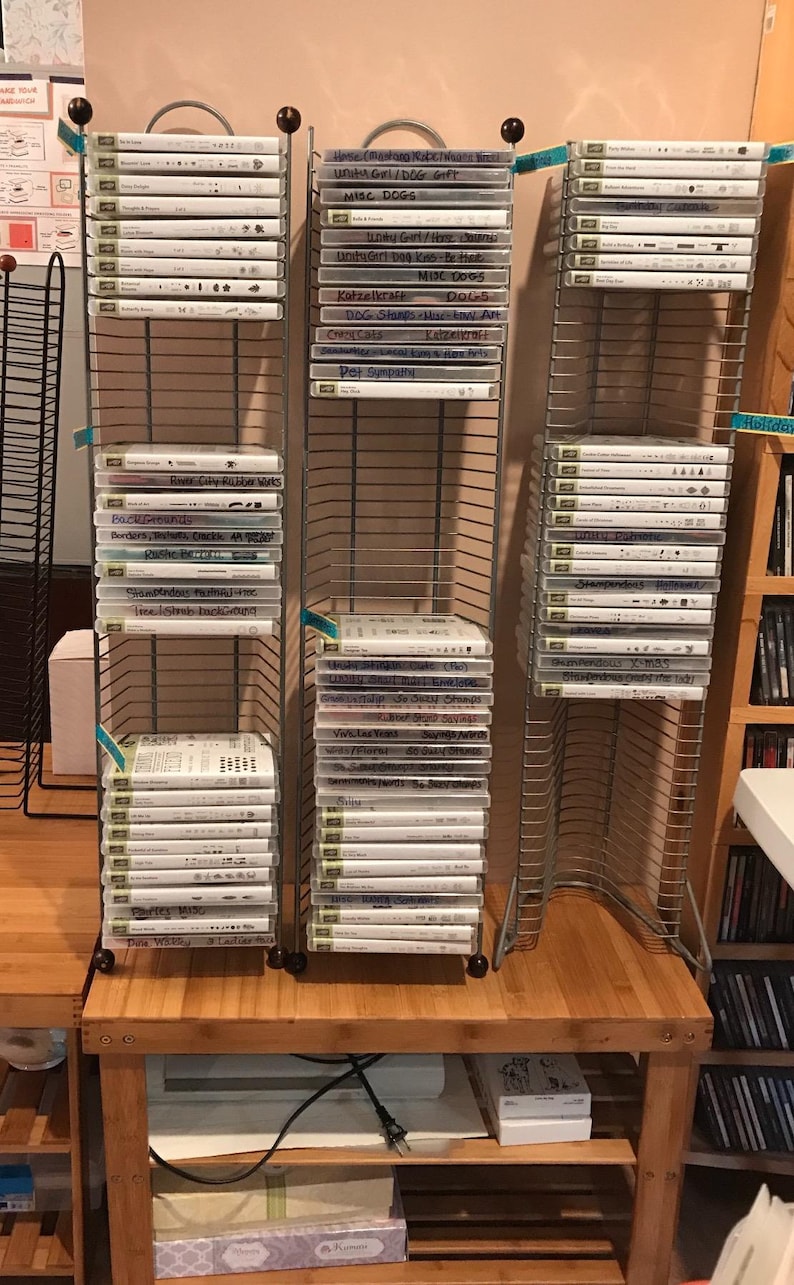 Clear Storage Cases 14mm for Rubber Stamps no Hub Etsy