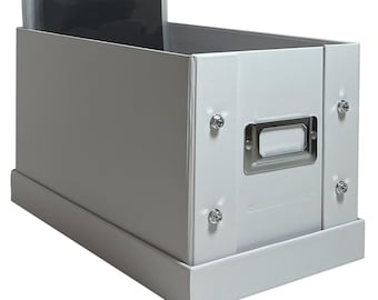 CheckOutStore White Stamp & Die Craft Storage Pocket Box