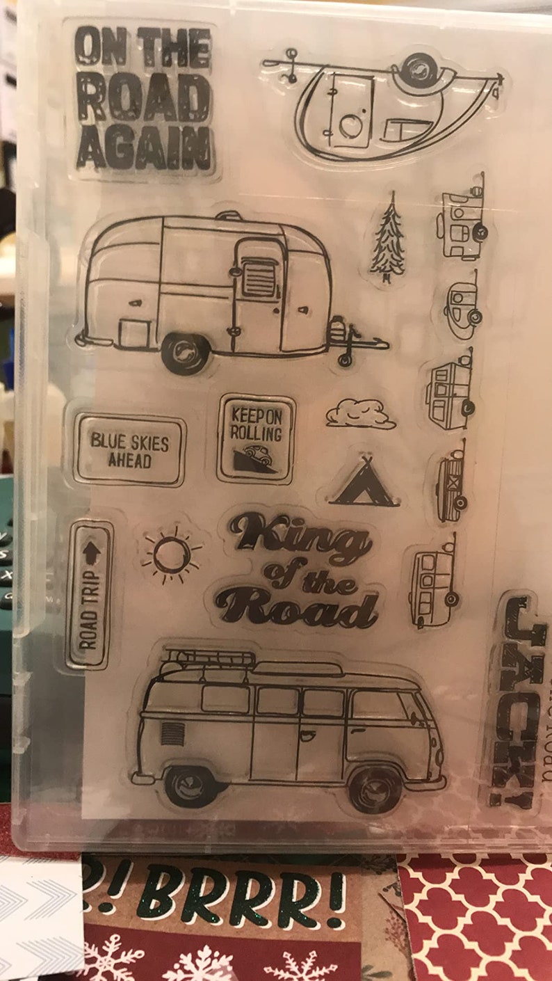 Clear Storage Cases 14mm for Rubber Stamps /w Tabs no Hub Etsy