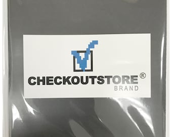 CheckOutStore Flexible Self Adhesive Magnetic Sheets 20 Mil (5 x 7-1/4)