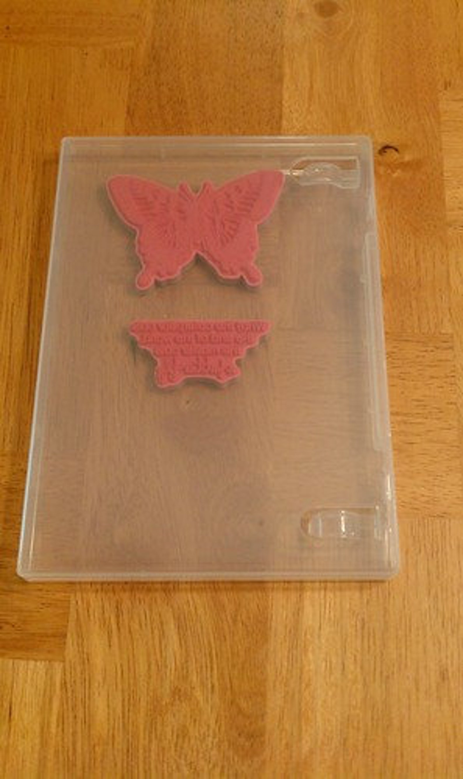 Clear Storage Cases 14mm for Rubber Stamps no Hub Etsy