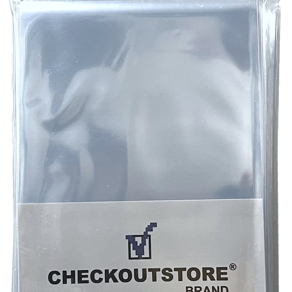 CheckOutStore Crystal Clear Protective Photo Sleeves (5 x 7 in)