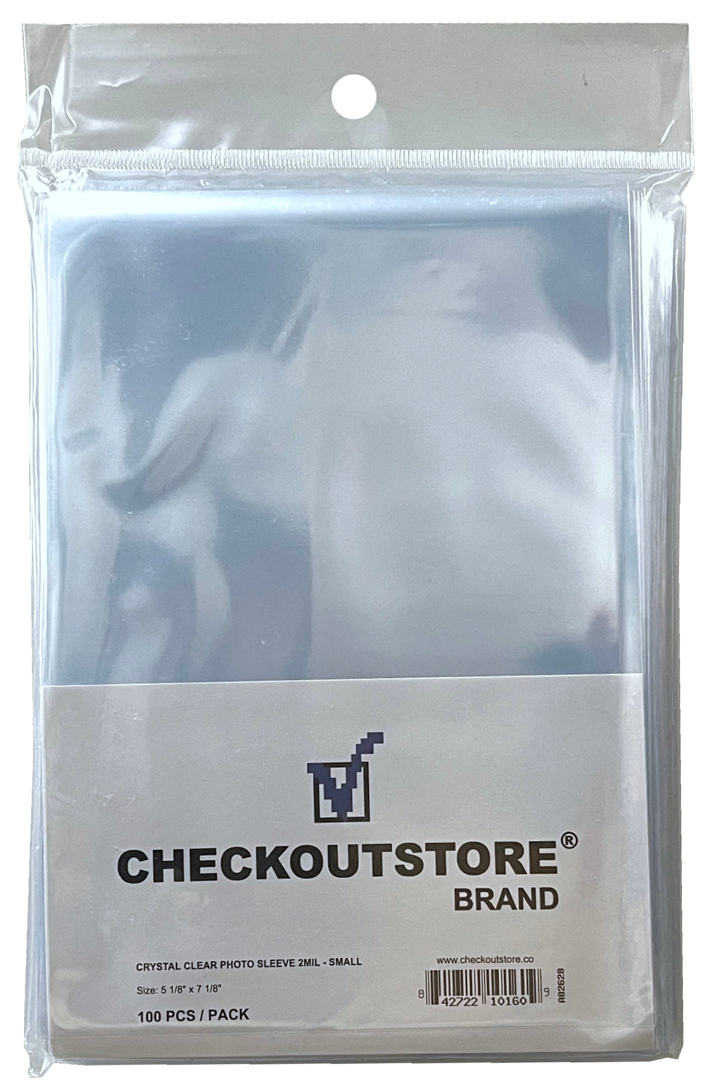 100 CheckOutStore Clear Storage Pockets (6 3/4 x 9 1/2)  Review 