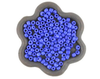 40grs Blaue Rocailles 3mm (12C)