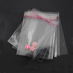 Sachets transparents : sacs plastiques pas cher à décorer soi-même