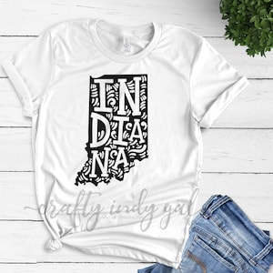 Indiana State Shirt, Indiana, Indianapolis shirt, Indiana shirt, Indiana Pride