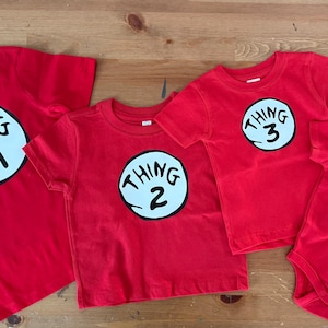 Thing 1, Thing 2, Thing 3, etc