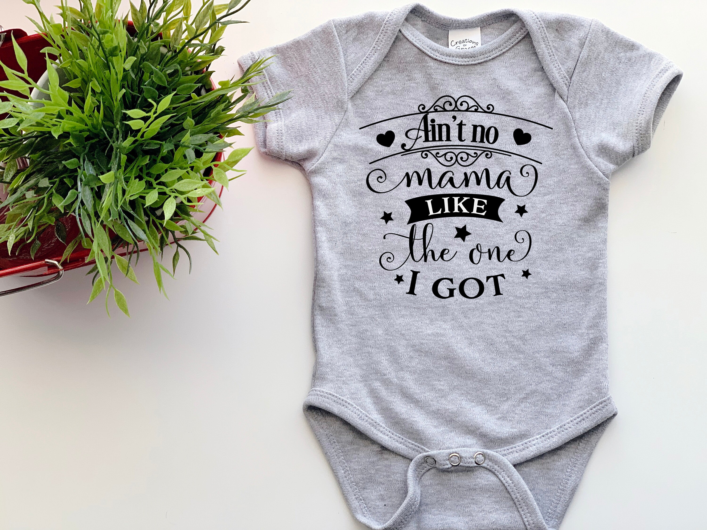 Ain't No Mama Onesie baby gift new mom gift newborn Etsy