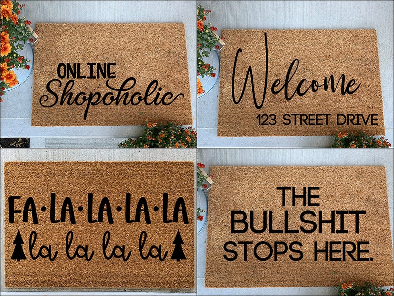 Create your own doormat create it yourself custom doormat Etsy
