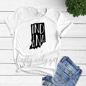 Indiana State Shirt, Indiana, Indianapolis shirt, Indiana shirt, Indiana Pride