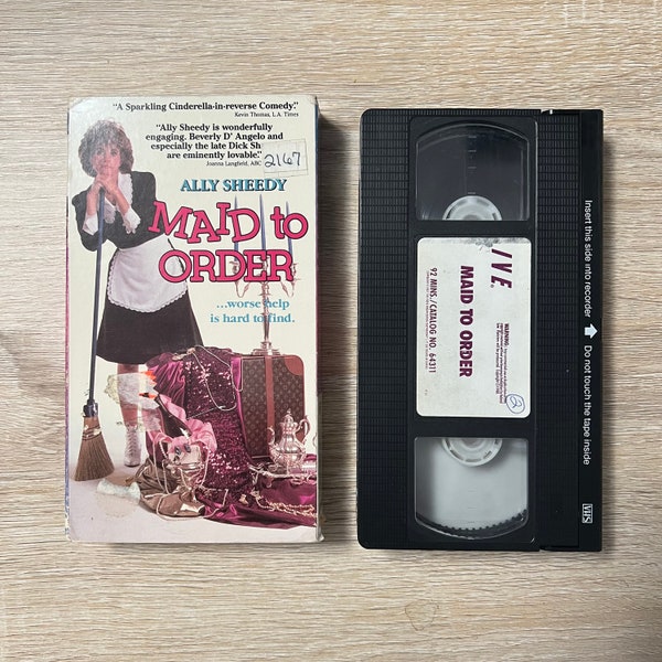 Maid To Order - VHS Tape - Comedy - Ally Sheedy