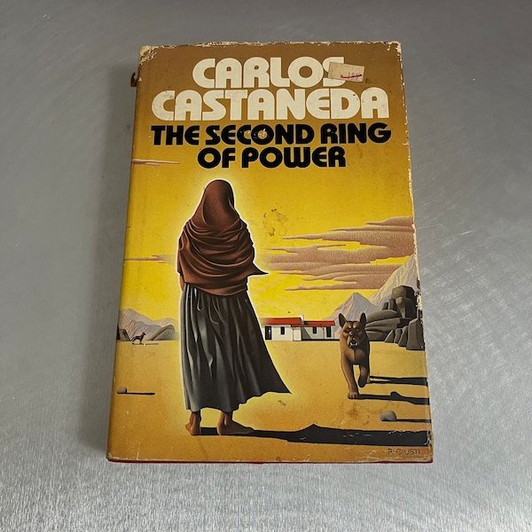 The Second Ring Of Power - Carlos Castaneda - Hardback Book - 1977 Printing