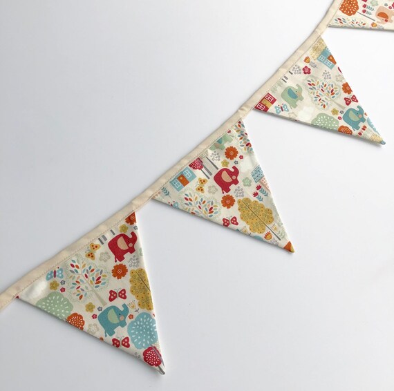 elephant bunting for nursery