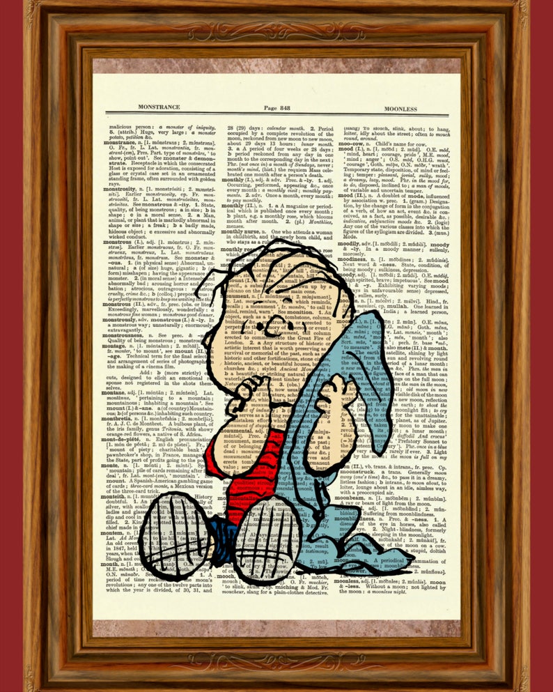 Linus with Blanket Charlie Brown Peanuts Etsy