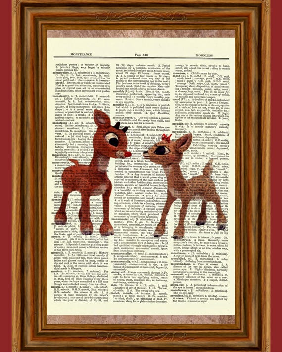 Rudolf And Clarise Rudolph The Red Nosed Reindeer Image 0