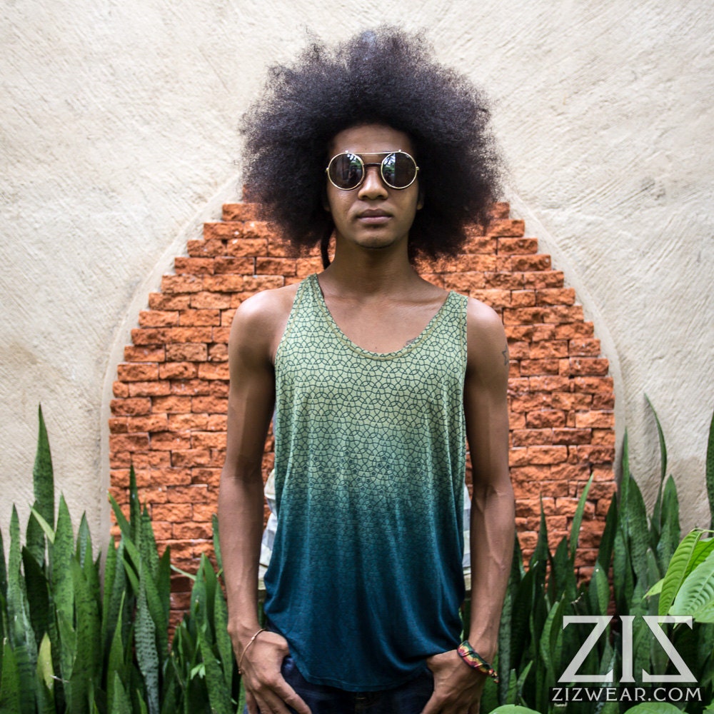 ZIZ Shri Yantra Organic Bamboo Racerback Singlet