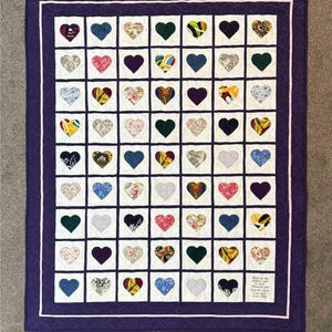 Memory Quilt Pattern. Always in My Heart (PDF Download) - Etsy