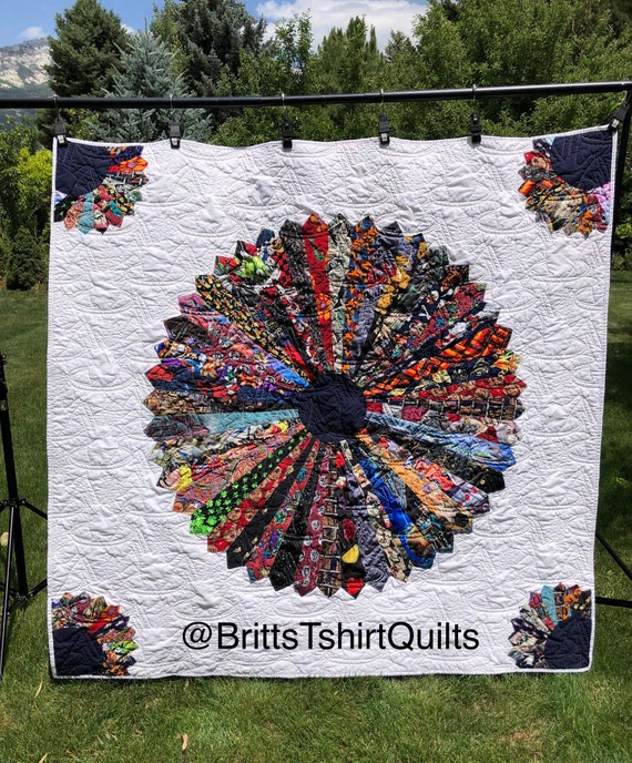 Necktie Quilt. Memorial Quilt. Memory Quilt. 65 x 70 inch. | Etsy