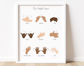 Asl Manners - Etsy