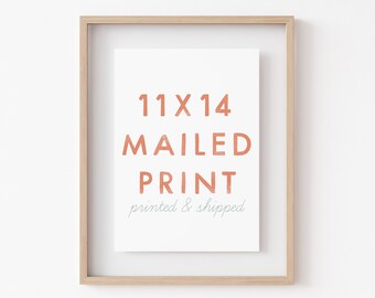 11 x 14 Print(s) Printed & Shipped | High Resolution Matte 11 x 14 Print Mailed to You | Lily and Threads | Frame NOT Included, Print Only