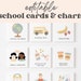 Editable School Routine Cards Chart Toddler Daily Rhythm - Etsy