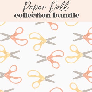 Complete Paper Doll Collection Bundle from Lily & Threads (Digital Download)