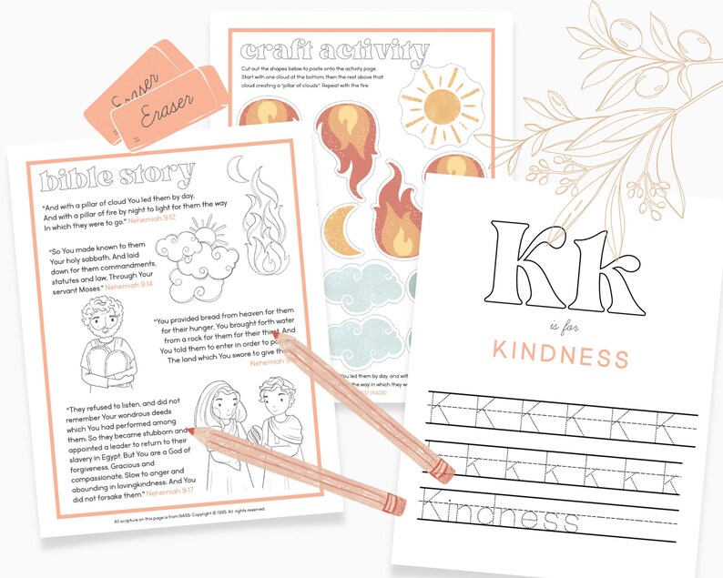 Preschool Bible Curriculum for Christian Homeschool Sunday - Etsy