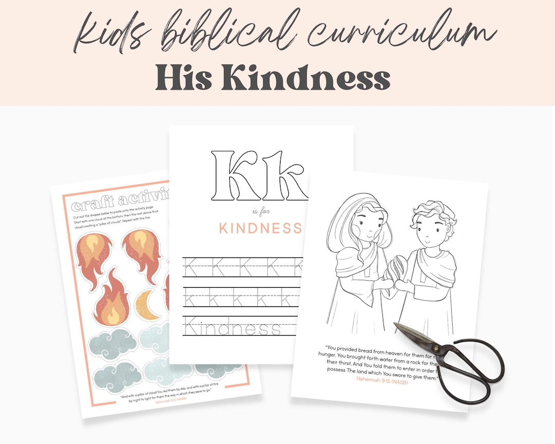 Kindergarten Bible Curriculum Christian Homeschool, Sunday School Bible