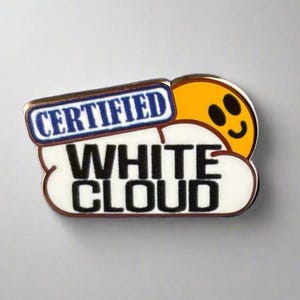Certified White Cloud Pin