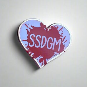 Épingle en forme de coeur SSDGM