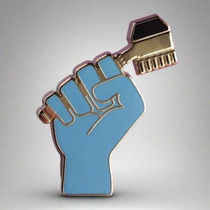 Dermatology or Bust Enamel Pin- Medical Gift - Gift for Doctor - Gift for Nurse - enamel pin for medical professionals - anatomy