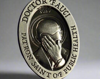 Fauci ist ein Heiliger Enamel Pin- Medizinisches Geschenk - Geschenk für Doktor - Geschenk für Krankenschwester - Enamel Pin für Mediziner - Anatomie