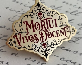 Mortui Vivos Docent Pin- Medical Gift - Doctor Nurse - enamel pin medical - anatomy