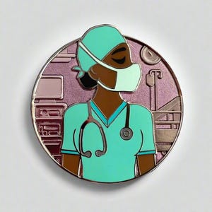 Strong But Weary Pin - Dark
