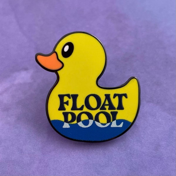 Float Pool Nurse Pin Etsy