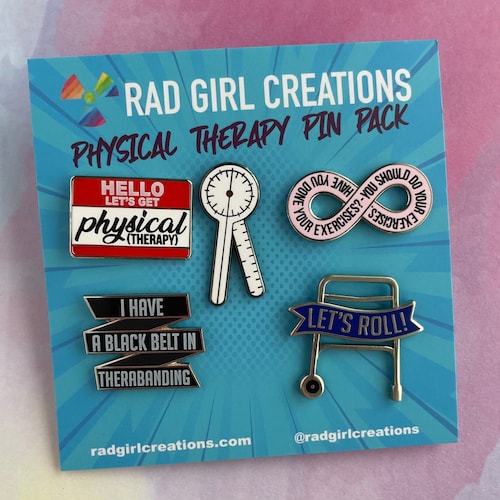 Occupational Therapy Enamel Pin Pack Medical Gift Gift for Etsy