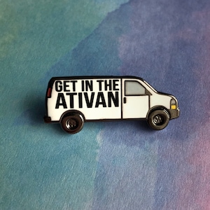 Get in the Ativan Enamel Pin- Medical Gift - Gift for Doctor - Gift for Nurse - enamel pin for medical professionals - anatomy