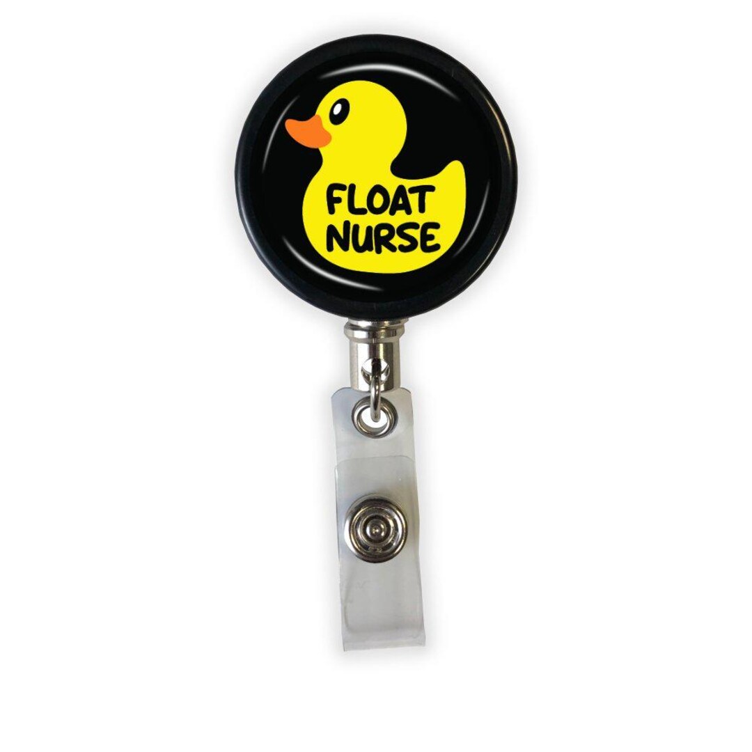 Float Nurse Badge Reel - Etsy