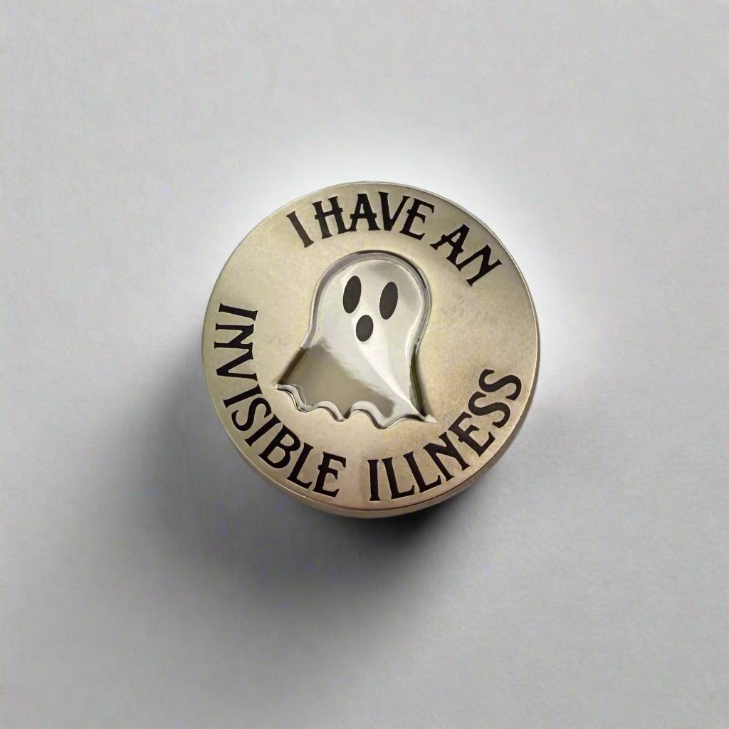 Invisible Illness Pin - Medical Gift - Doctor Nurse - Enamel Pin ...