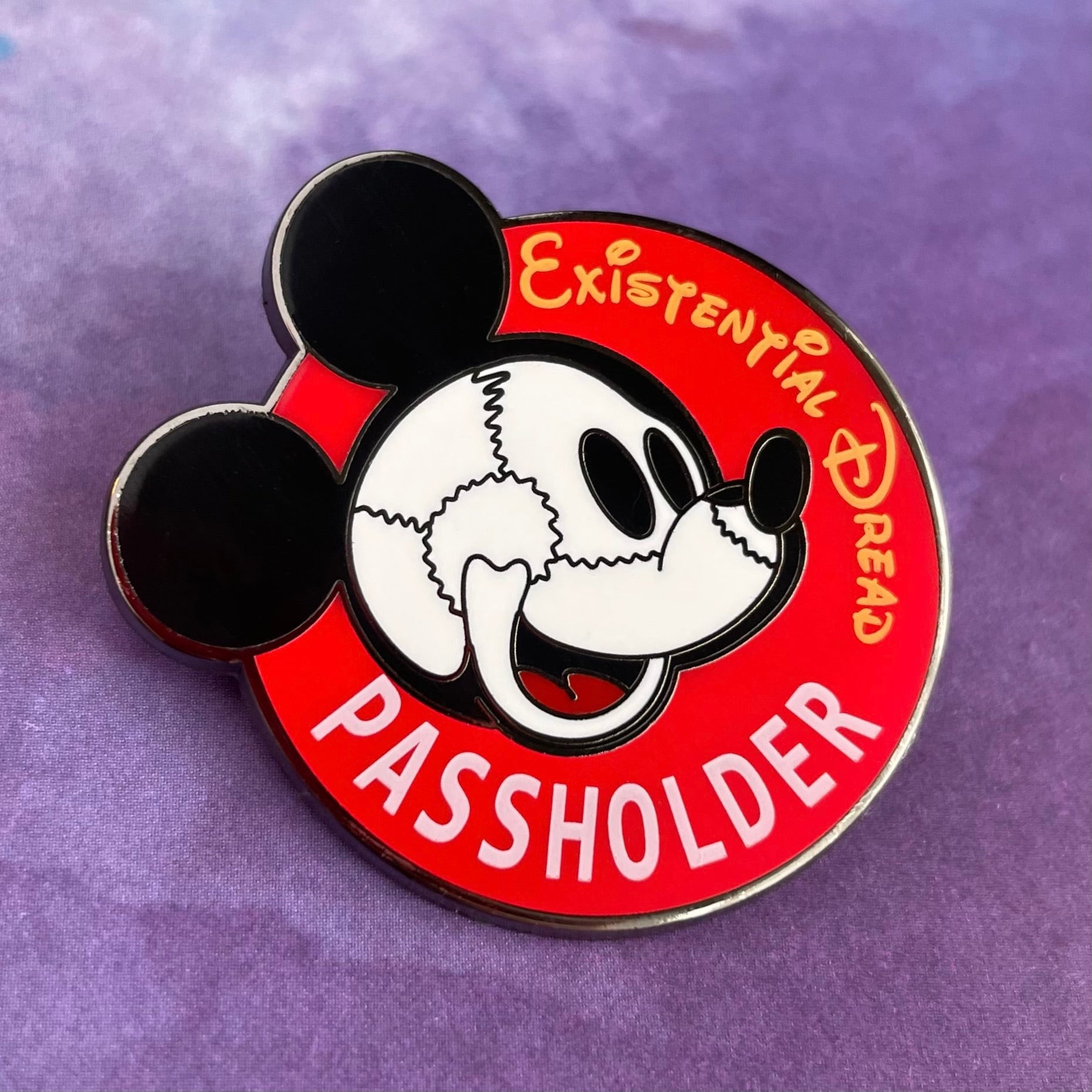 Existential Dread Passholder Pin