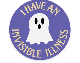 Invisible Illness Decal