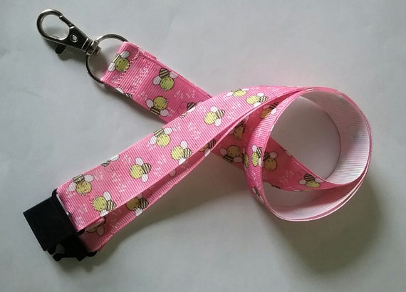 Unicorn purple ribbon lanyard breakaway ID badge holder Christmas student gift
