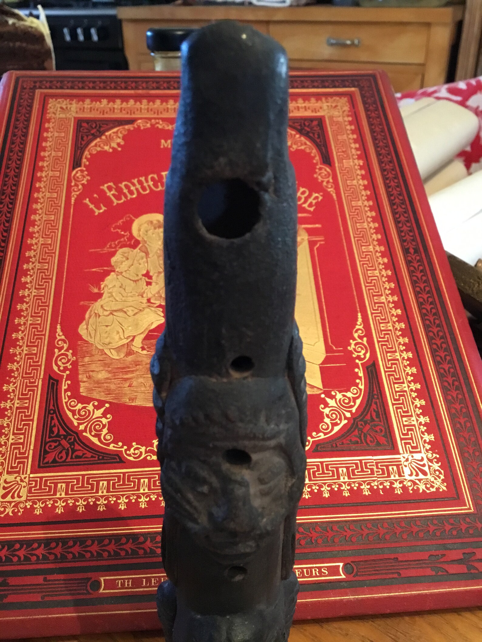 African wooden musical wind instrument Etsy