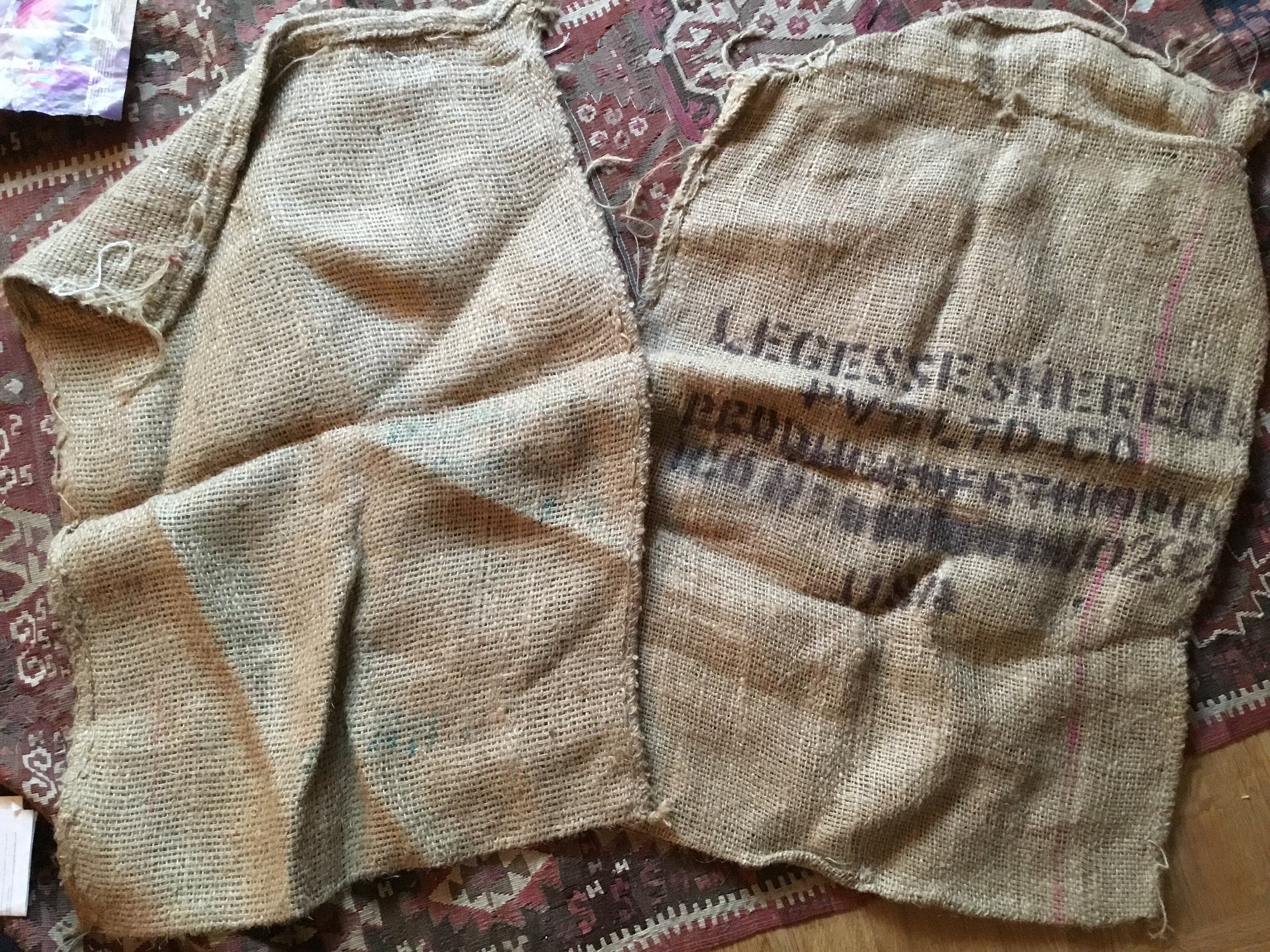 Vintage Coffee Bags Etsy