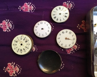 Antique watch faces